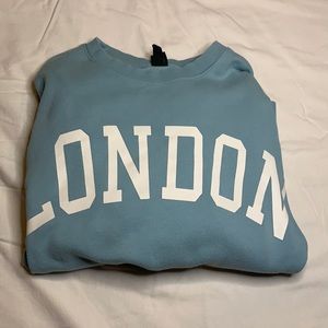 wild fable london size large crewneck